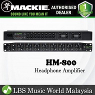 Mackie HM-800 8 Channel Headphone Amplifier Headphones Amp (HM800 HM 800)
