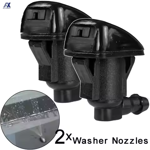 2Pcs Front Windshield Wiper Water Washer Jet Nozzle For Toyota Allion T240 Carina E Solara Tacoma Ma