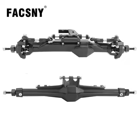 H10 Plastic Front Rear Straight Axle Set Complete Axles For 1/10 RC Crawler Car Vanquish H10 Optic U