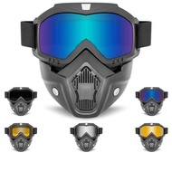 TaffSPORT BOLLFO Retro Windproof Motorcycle Goggles Mask - MT-01 Motorcycle Helmet Motorcycle Helmet