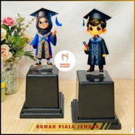 Custom Acrylic Graduation Trophy - Award Trophy