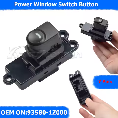 93580-1Z000 Passenger Car Side Electric Door Window Control Switch Console Switch Button for Hyundai