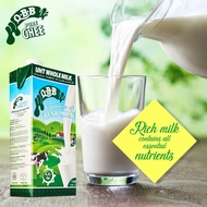 QBB Fresh UHT Whole Milk (6 x 1L)  Low Fat