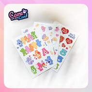 Care Bears สติ๊กเกอร์รอยสัก แทททู แคร์แบร์ (1เซ็ต 4ชิ้น) (ลิขสิทธิ์แท้)