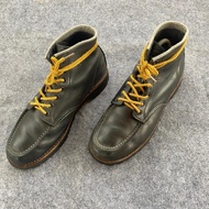 hawkins moctoe boot full black vtg