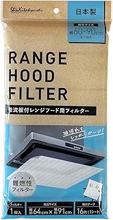 New Kitakyushu Industry SR600-1W Rectifier Plate Range Hood Filter, 1 Piece Flame Retardant, Include