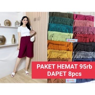 97RB GET 8PCS BELOW-KNEE CULOT PANTS SHORT PLEASE CULOT PANTS 7/ 8