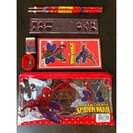 spiderman movie stationary set back to school pencil case marvel superhero pencil case set pencil box disney spider man