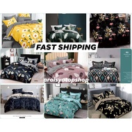 7in1 queen size bedsheet dwitone/cadar dua tone queen/cadar queen/cadar premium queen/cadar comferte