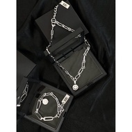 Simple smiley face necklace & bracelets