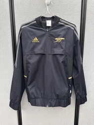 Adidas 阿仙奴 Arsenal 黑金風褸 外套 亚洲M
