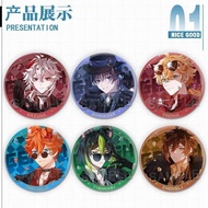 2025 Reflective Badge Game  Tartaglia Neuvillette Wriothesley Morax ZhongLi Alhaitham Xiao Pins Brea