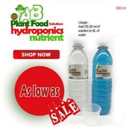 Hydroponics Nutrient Solution 500ml Set A&amp;B