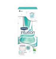 (SENSITIVE CARE) WJS Schick Intuition Plus K2S Schick Intuition Sensitive Care Women Razor Kit Women