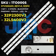 Backlight TV TOSHIBA 32 Inch 32P2300VJ 32L5400VJ STV320AE9-REV1.0-121012