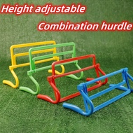 Folding Hurdle Stand Football Training Equipment Adjustable Jump Grid Agility Training Small Hurdle 