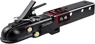 NBJINGYI Straight Tongue Trailer Coupler, 2-5/16" Ball, 15,000 lbs MGTW, Fits 3" Channel, Auto-Engag