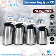 DELVONTA NEW 2026 Vacuum Jug Insulated Jug Heat and Cold Resistant 1 liter/1.3 liters/1.6 liters 1.9