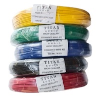 STRANDED AND SOLID WIRE 22AWG 18AWG 100M/ROLL RANDOM COLOR for DIY ELECTRONIC PROJECT