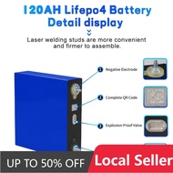 New 120AH Lifepo4 Battery 3.2V CATL Lithium Ion Battery Rechargeable Solar Battery Pack With Screws 