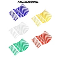 ANGINGBAOMN Wheel Decal Tape Sticker, 18-21 Inch Multifunctional Motorcycle Bicycle Wheel Rim Stripe