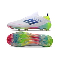 AD F50 Elite Messi FG Laceless Men's Knitted Soccer Shoes Anti-slip and Wear-resistant Football Shoe