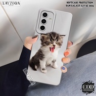 HP Latest SAMSUNG GALAXY A17 5G 2025 Softcase - Fashion Cat Case - SAM GALAXY A17 5G Case - Pro Came