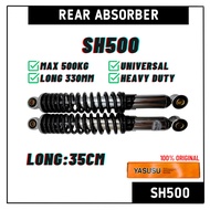 YASUSU REAR ABSORBER SH500 UNIVERSAL MAX 500KG LONG 330MM SHOCK ASORBER MONOSHOCK BELAKANG STANDARD