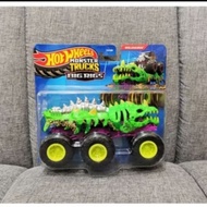 Hot wheels rigs skelesaurus 6 wheels