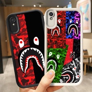 Z-27 bape shark Silicone Case for Xiaomi Redmi POCO M3 A1 9A A2 Note 8 9T
