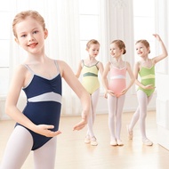 Girls' ballet tights, suspender gymnastics dance clothes, children's nylon, ballet jumpsuit