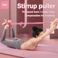 Foot Pedal Puller 6 Tube Sit-Ups Assistant Tension Rope Sports Pedal Tensioner Training Gym Accessor