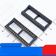 [20 Pieces]- IC Base 32 Square Pins Two Rows 2.54mm 1A 60VAC IC2 Components