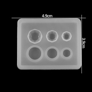 1ชิ้นหัวใจรักจี้อีพ็อกซี่หล่อแม่พิมพ์ชุดผสมสไตล์ยูวีซิลิโคนเรซิ่นแม่พิมพ์สำหรับ DIY เครื่องประดับทำค