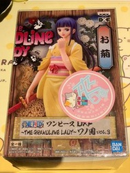 (做台必用!)日本直送日本空運100%全新日版金證盒況完美連膠外套One Piece海賊王和之國呀菊#海賊王#和之國#one piece#日版#金證公仔#呀菊#娜美#路飛#喬巴#艾斯#一番賞#namc