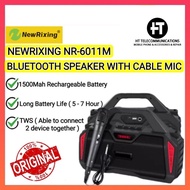 NEWRIXING NR-6011M Bluetooth Speaker With Cable Mic
