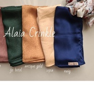 Alaia Crinkle Silk