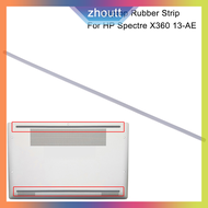zhoutt 1Pc Rubber Strip Laptop Bottom Shell Cover Foot Pad For HP Spectre X360 13-AE Non-Slip Bumper Feet Strip