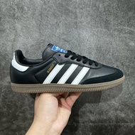 [Channel L Version] AD Original Samba OG Retro Classic Lightweight Sneakers Black White B75807