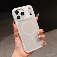手机壳 for iphone 17ProMax 16 15 14pm 13PROMAX 马卡龙色二合一磁吸保护套防摔