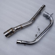 Exhaust pipe racing 32-51mm demak Dzm 200 brixton bx ft 125 150 ft125 ft150 Stainless