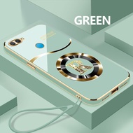 Custom Letter R Softcase For OPPO A7 A7n A7x A8 Drop Resistant Casing