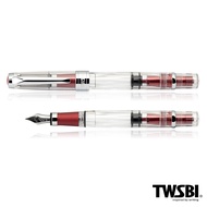 TWSBI 鑽石580 AL活塞吸墨式鋼筆/ 喜金紅/ Stub 1.1
