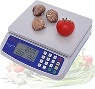 66LB Capacity Digital Food Scale, 25kg X 1g, for Kitchen, Restaurant, Market - LCD Display in Grams 