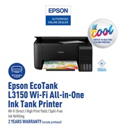 Epson L3150 L3250 EcoTank All-in-One Ink Tank Printer (Print, Scan, Copy, WIFI)