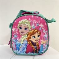 DaVee | Kids Lunch Bag Insulated Cooler Bag meal tote bag Girls lunch box Insulated crossbody bag Princess bag