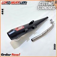 EXHAUST AHM CUTTING STANDARD SRL110, SRL115 Fi, WAVE100, WAVE125, DASH110, DASH125, EX5