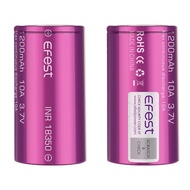 Efest High Performance INR 18350 1200mAh 10A Battery (Flat Top)