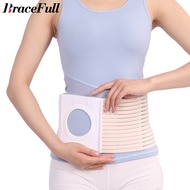 Ostomy Belt, Unisex Ostomy Hernia Support Belt Abdominal Binder Brace Ostomy Hernia Belt Stoma Support Wraps for Prevent Parastomal Hernia Stoma Opening