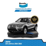 Bendix ผ้าเบรค BMW Series X X3 xDrive 20d 30d 20i 28i 35i (F25) | X4 (F26) (ปี 2014-ขึ้นไป) (DB2223D